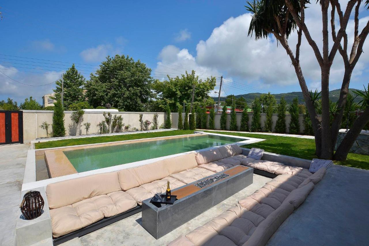 Villa Flamingo - 4 Bedrooms - Private Pool - Next To Renowned Issos Beach & Lake Korission Línia Exteriér fotografie